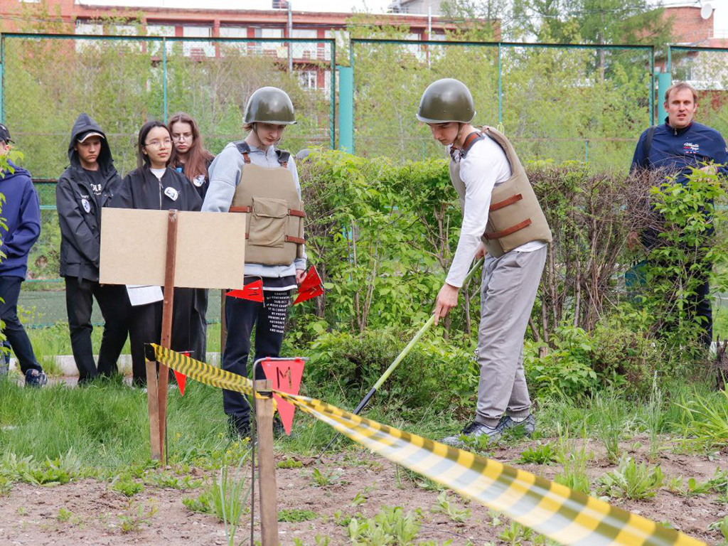 Военно-патриотическая игра на местности «Салют»